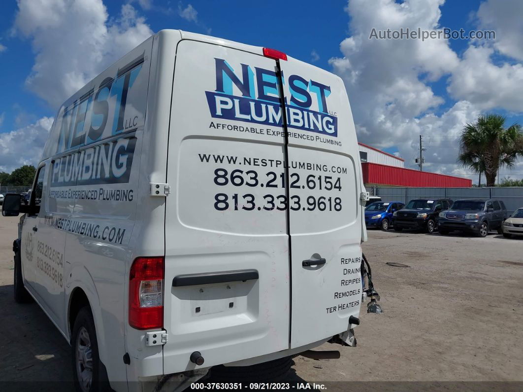 2019 Nissan Nv Cargo Sv White vin: 1N6BF0LY2KN802531