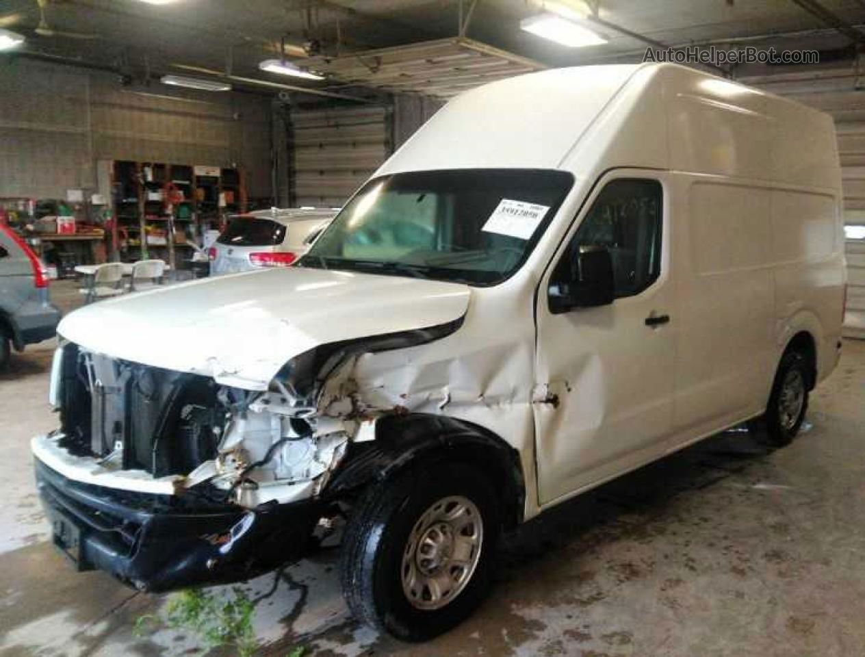 2019 Nissan Nv 2500 S White vin: 1N6BF0LY4KN811411