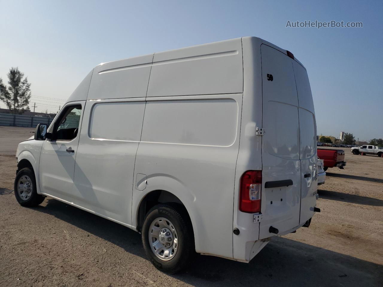 2019 Nissan Nv 2500 S White vin: 1N6BF0LY5KN811028