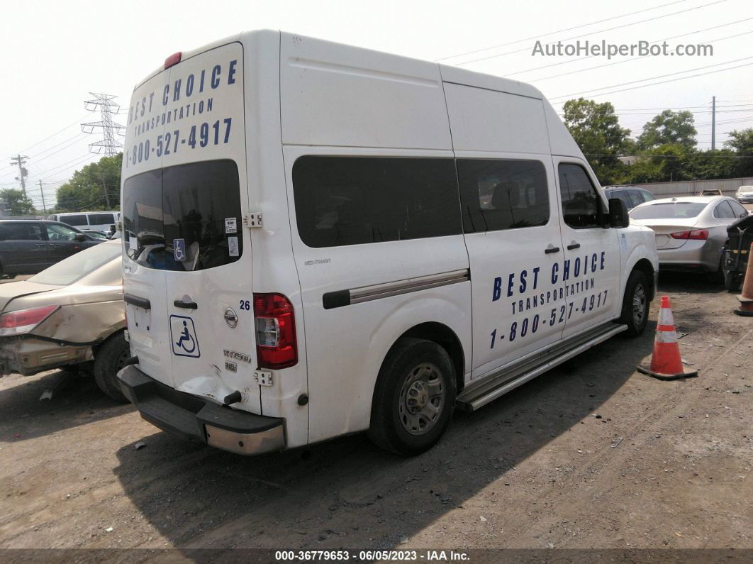 2013 Nissan Nv Sv White vin: 1N6BF0LY7DN113250