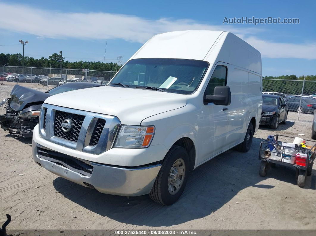 2013 Nissan Nv Sv White vin: 1N6BF0LY8DN112205