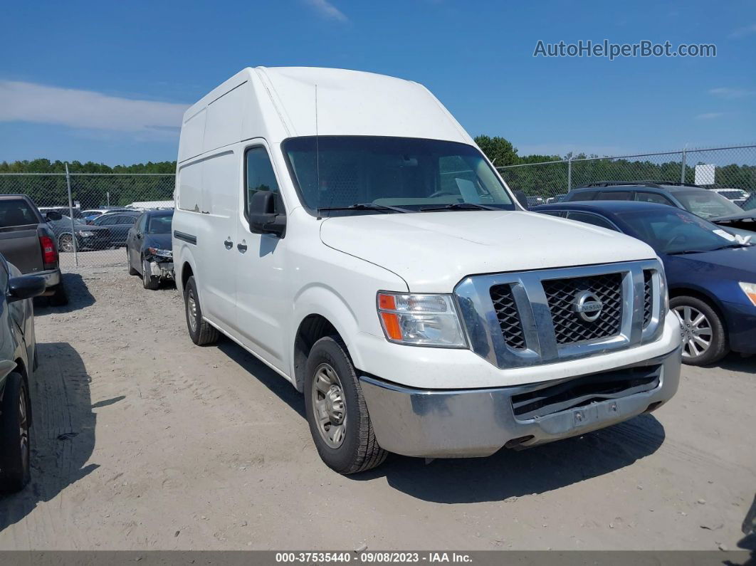 2013 Nissan Nv Sv White vin: 1N6BF0LY8DN112205