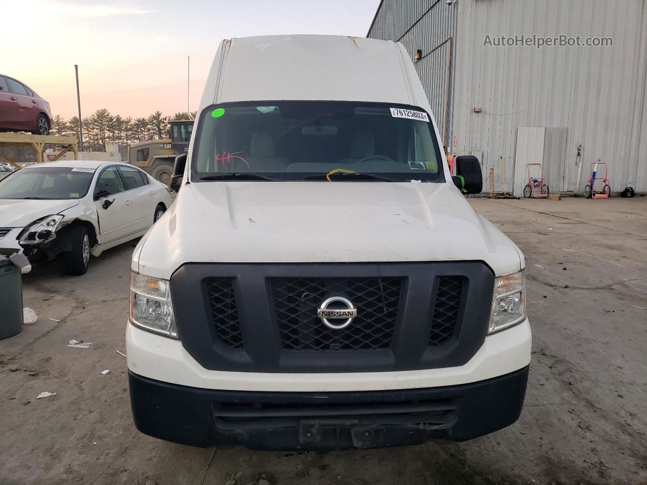 2013 Nissan Nv 2500 White vin: 1N6BF0LYXDN105966