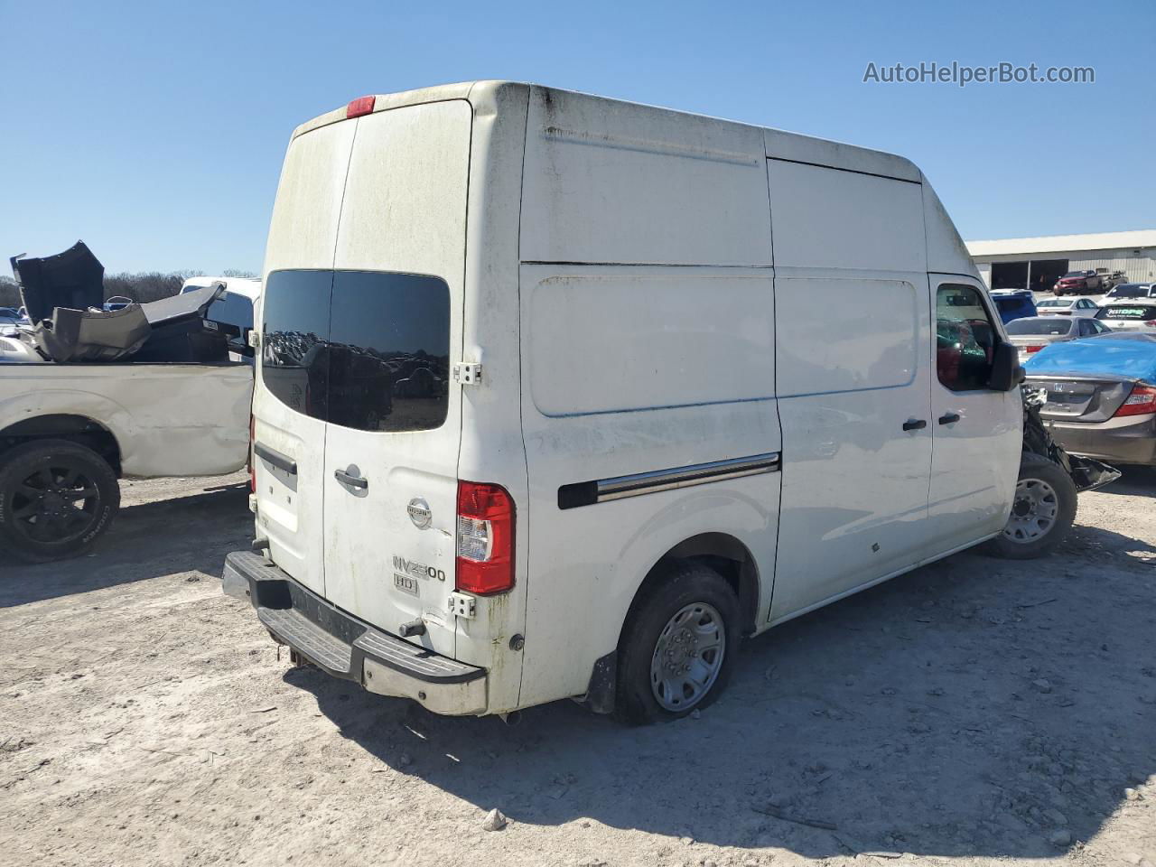 2013 Nissan Nv 2500 White vin: 1N6BF0LYXDN113386