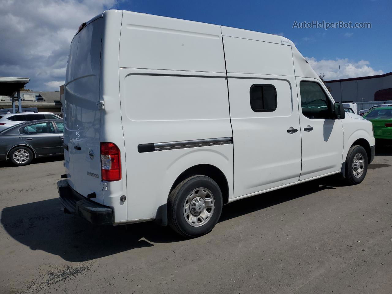 2019 Nissan Nv 2500 S White vin: 1N6BF0LYXKN806813