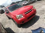 2004 Nissan Frontier 2wd Xe Red vin: 1N6ED27T44C448524