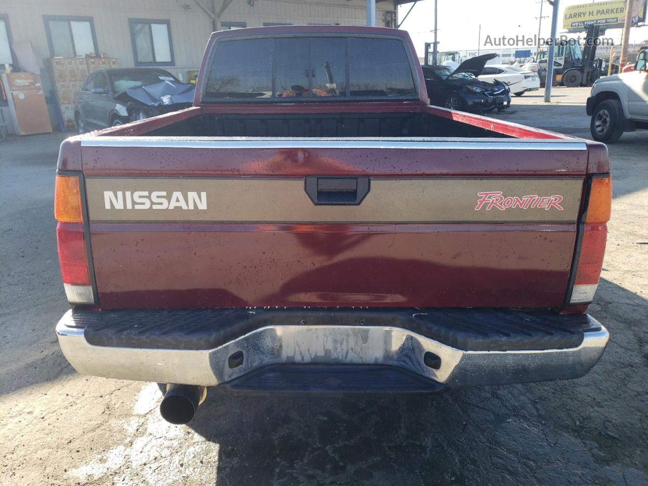 1991 Nissan Truck King Cab Se Red vin: 1N6HD16S1MC400821