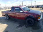 1991 Nissan Truck King Cab Se Red vin: 1N6HD16S1MC400821