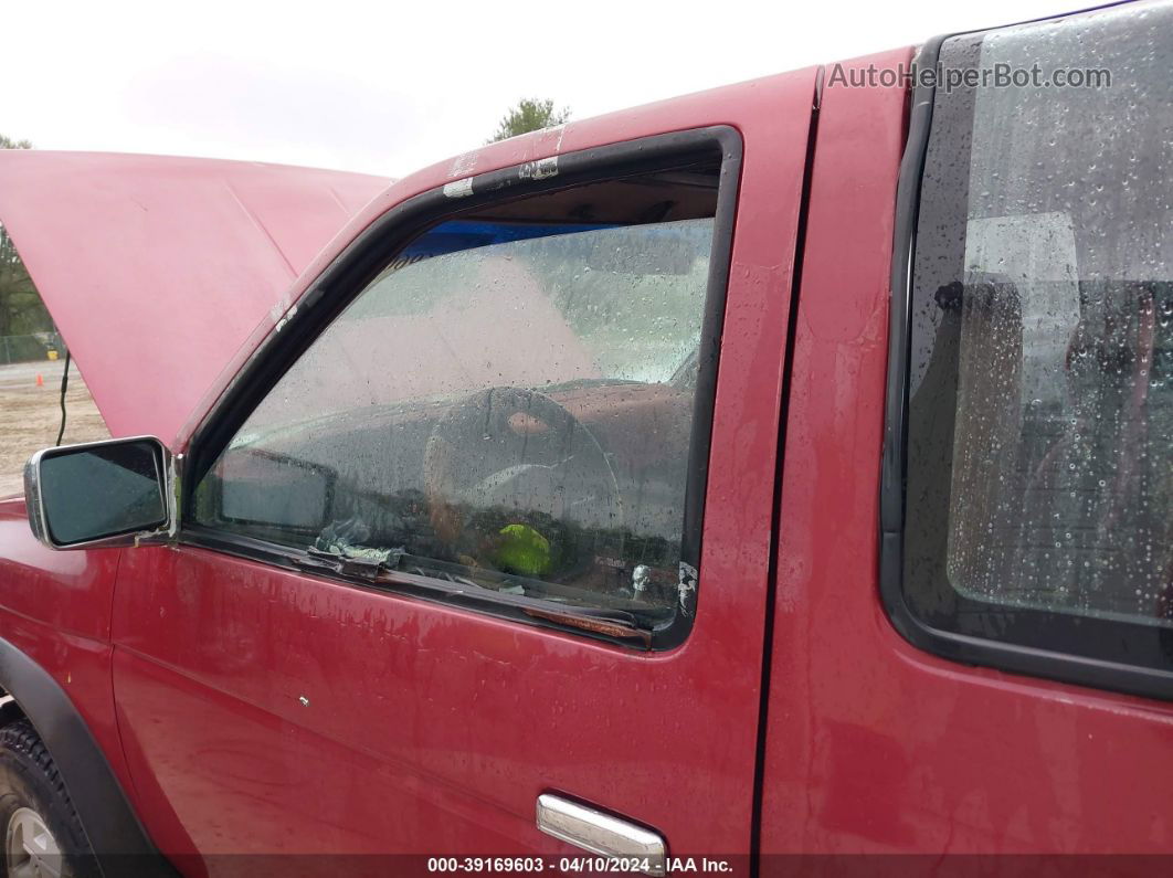 1991 Nissan Truck King Cab Red vin: 1N6HD16Y3MC336690