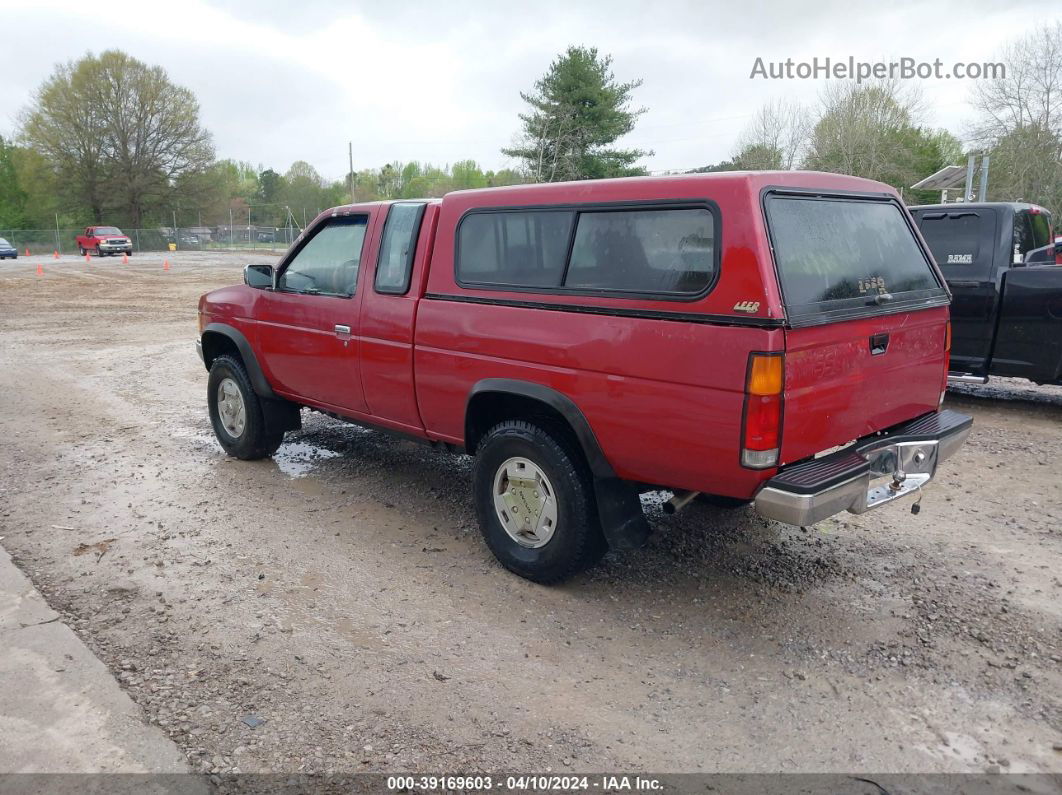 1991 Nissan Truck King Cab Red vin: 1N6HD16Y3MC336690