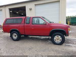 1991 Nissan Truck King Cab Red vin: 1N6HD16Y3MC336690