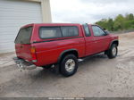 1991 Nissan Truck King Cab Red vin: 1N6HD16Y3MC336690