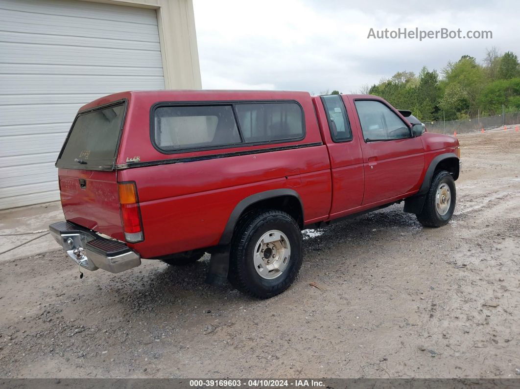 1991 Nissan Truck King Cab Red vin: 1N6HD16Y3MC336690