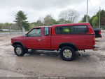 1991 Nissan Truck King Cab Red vin: 1N6HD16Y3MC336690