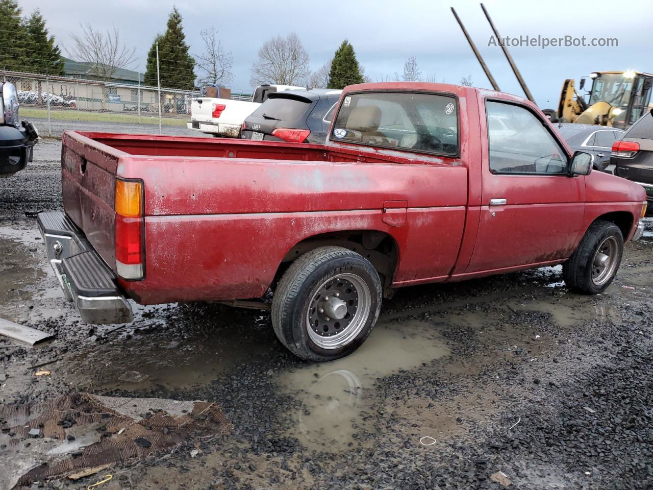 1991 Nissan Truck Short Wheelbase Red vin: 1N6SD11S2MC400744