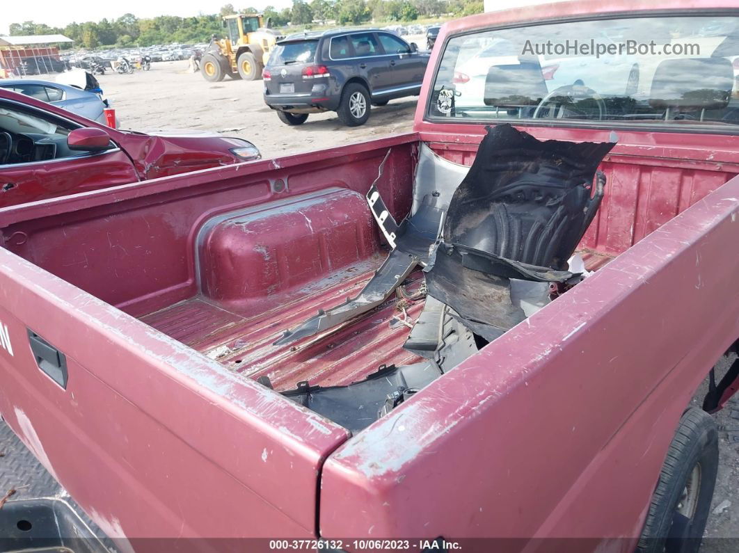 1991 Nissan Truck Short Wheelbase Red vin: 1N6SD11S4MC352082