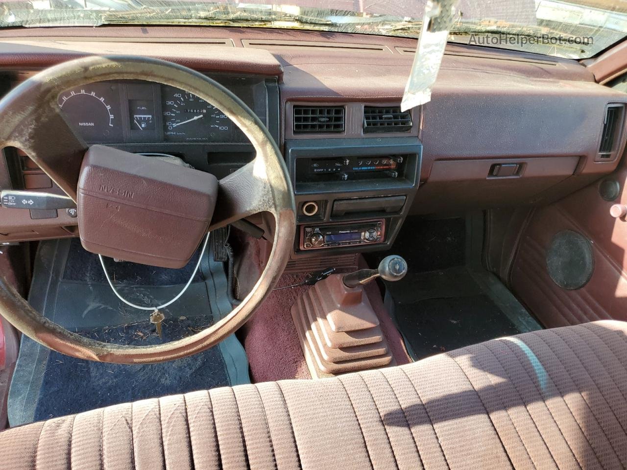 1991 Nissan Truck Short Wheelbase Темно-бордовый vin: 1N6SD11S6MC425498