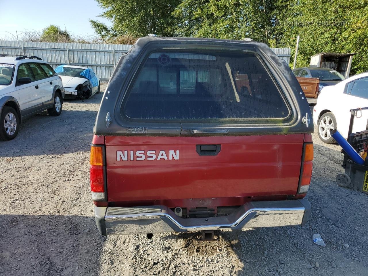 1991 Nissan Truck Short Wheelbase Maroon vin: 1N6SD11S6MC425498