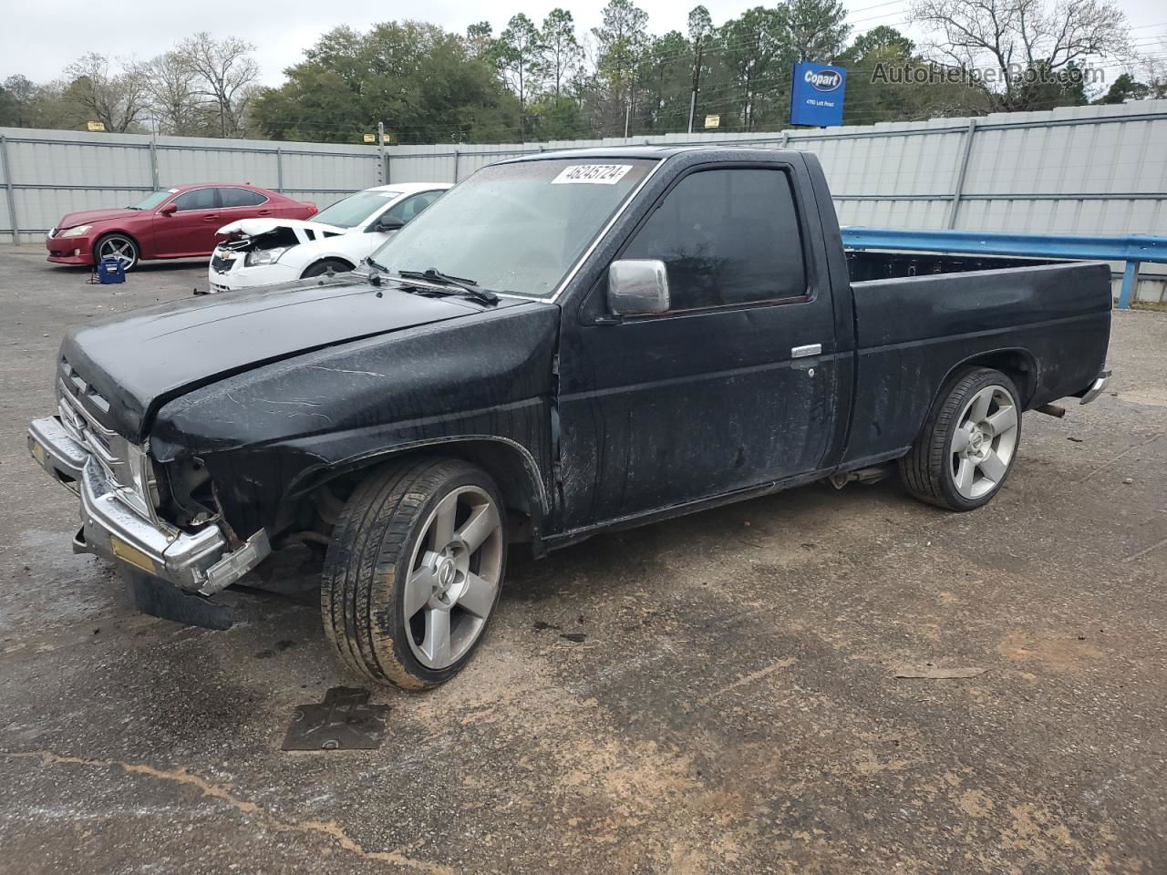 1991 Nissan Truck Short Wheelbase Black vin: 1N6SD11S8MC341294