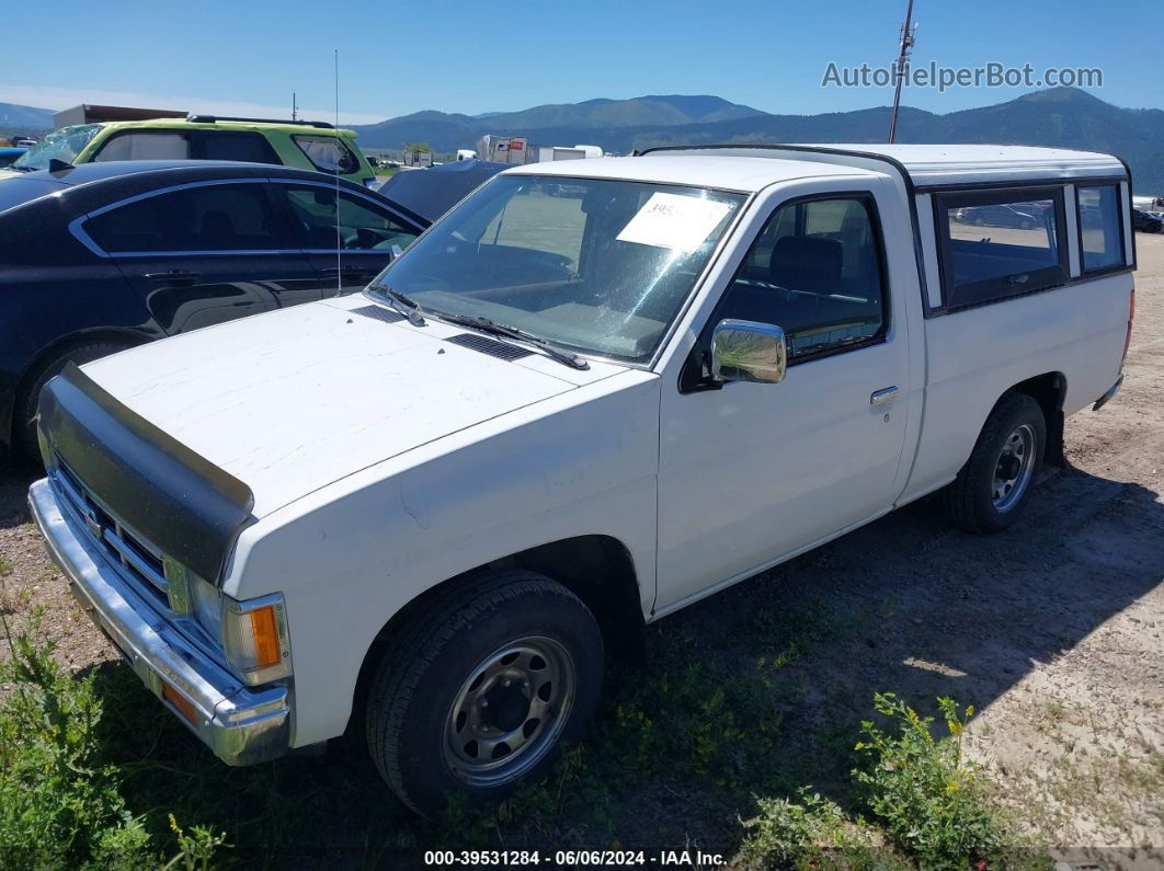 1991 Nissan Truck Short Wheelbase White vin: 1N6SD11S8MC345300