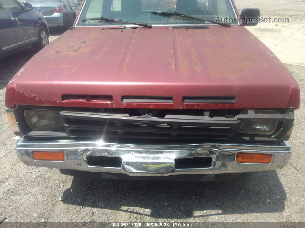 1991 Nissan Truck Short Wheelbase Red vin: 1N6SD11S9MC411627