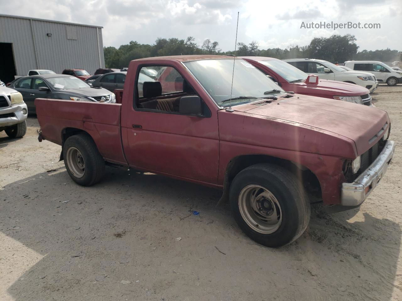 1991 Nissan Truck Short Wheelbase Red vin: 1N6SD11SXMC307843