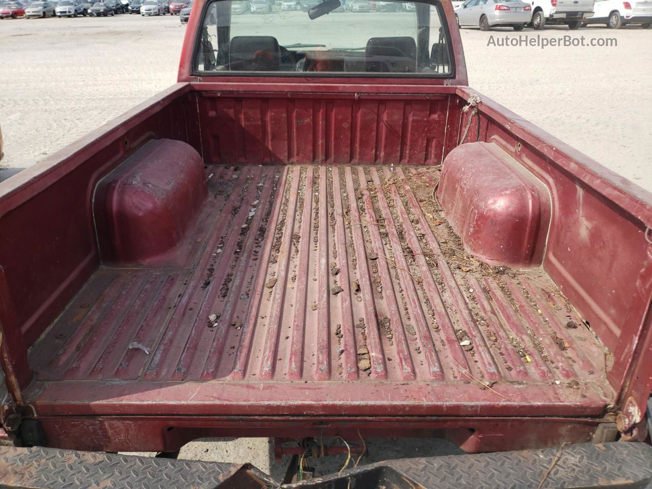 1991 Nissan Truck Short Wheelbase Red vin: 1N6SD11SXMC307843