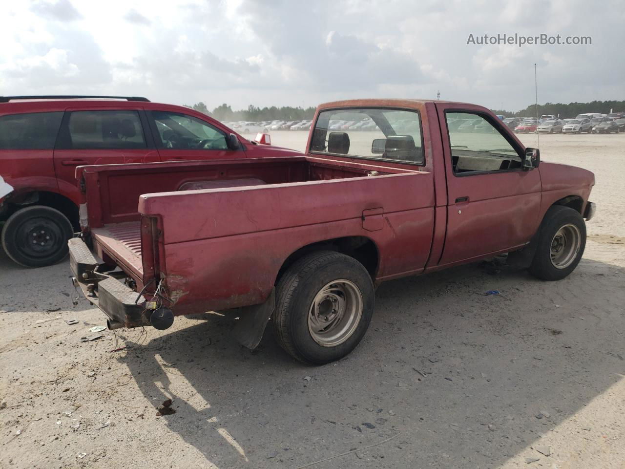 1991 Nissan Truck Short Wheelbase Red vin: 1N6SD11SXMC307843