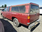 1991 Nissan Truck King Cab Burgundy vin: 1N6SD16S3MC396468