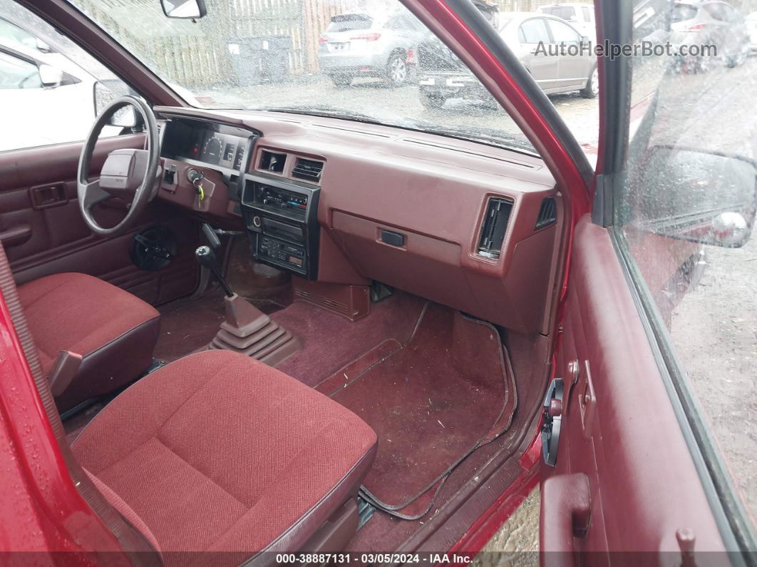 1991 Nissan Truck King Cab Red vin: 1N6SD16S5MC359017