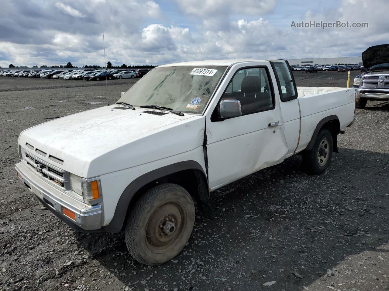 1991 Nissan Truck King Cab White vin: 1N6SD16Y0MC343599