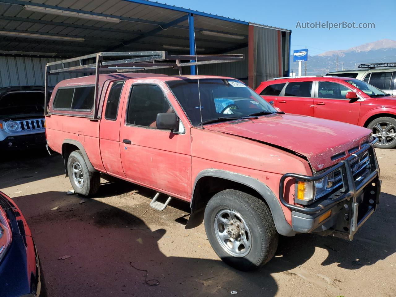 1991 Nissan Truck King Cab Red vin: 1N6SD16Y0MC370611