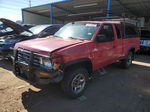 1991 Nissan Truck King Cab Red vin: 1N6SD16Y0MC370611