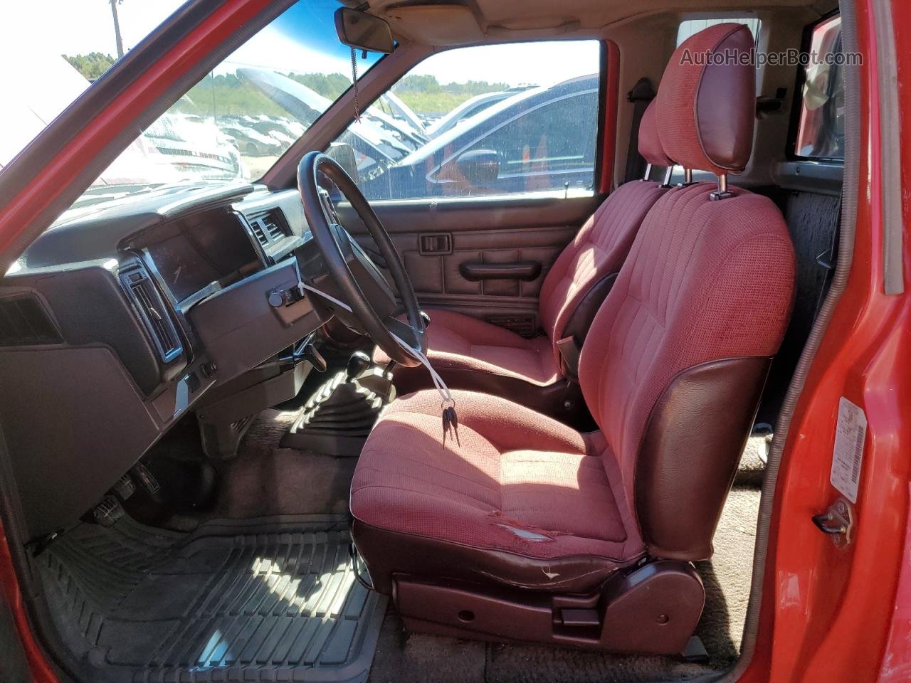 1991 Nissan Truck King Cab Красный vin: 1N6SD16Y0MC370611