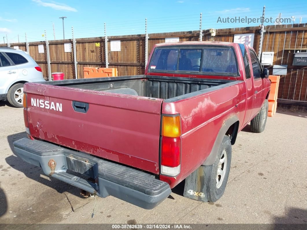 1991 Nissan Truck King Cab Red vin: 1N6SD16Y7MC402728
