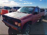 1991 Nissan Truck King Cab Red vin: 1N6SD16Y7MC402728