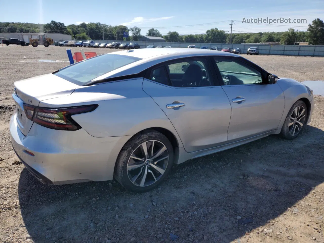 2020 Nissan Maxima Sv Gray vin: 1N4AA6CV9LC367614