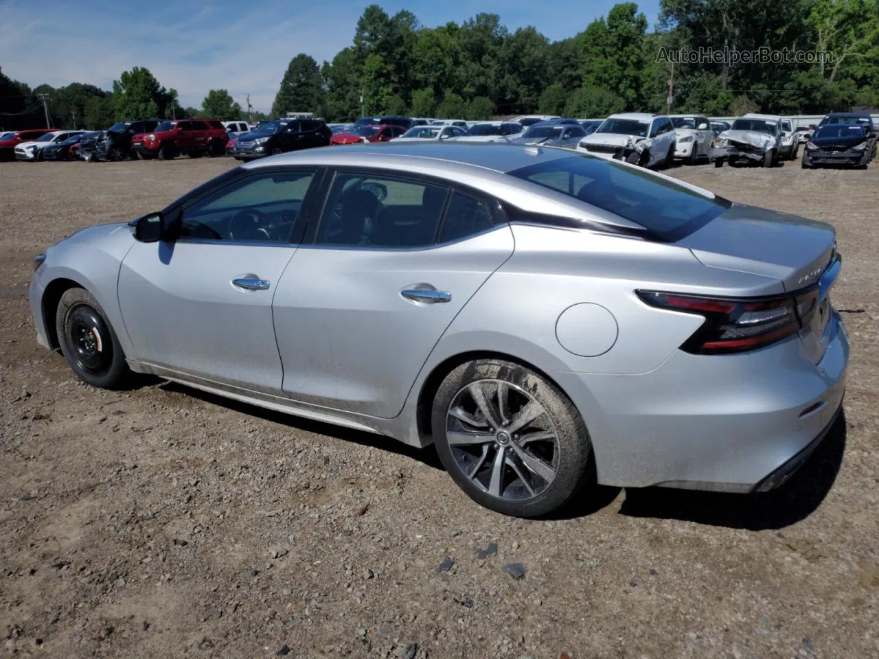 2020 Nissan Maxima Sv Gray vin: 1N4AA6CV9LC367614