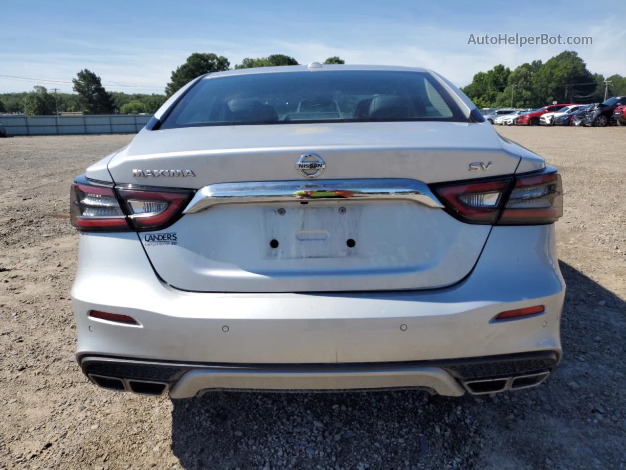 2020 Nissan Maxima Sv Gray vin: 1N4AA6CV9LC367614