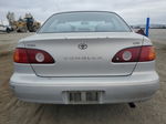 2002 Toyota Corolla Ce Silver vin: 1NXBR12E02Z592276