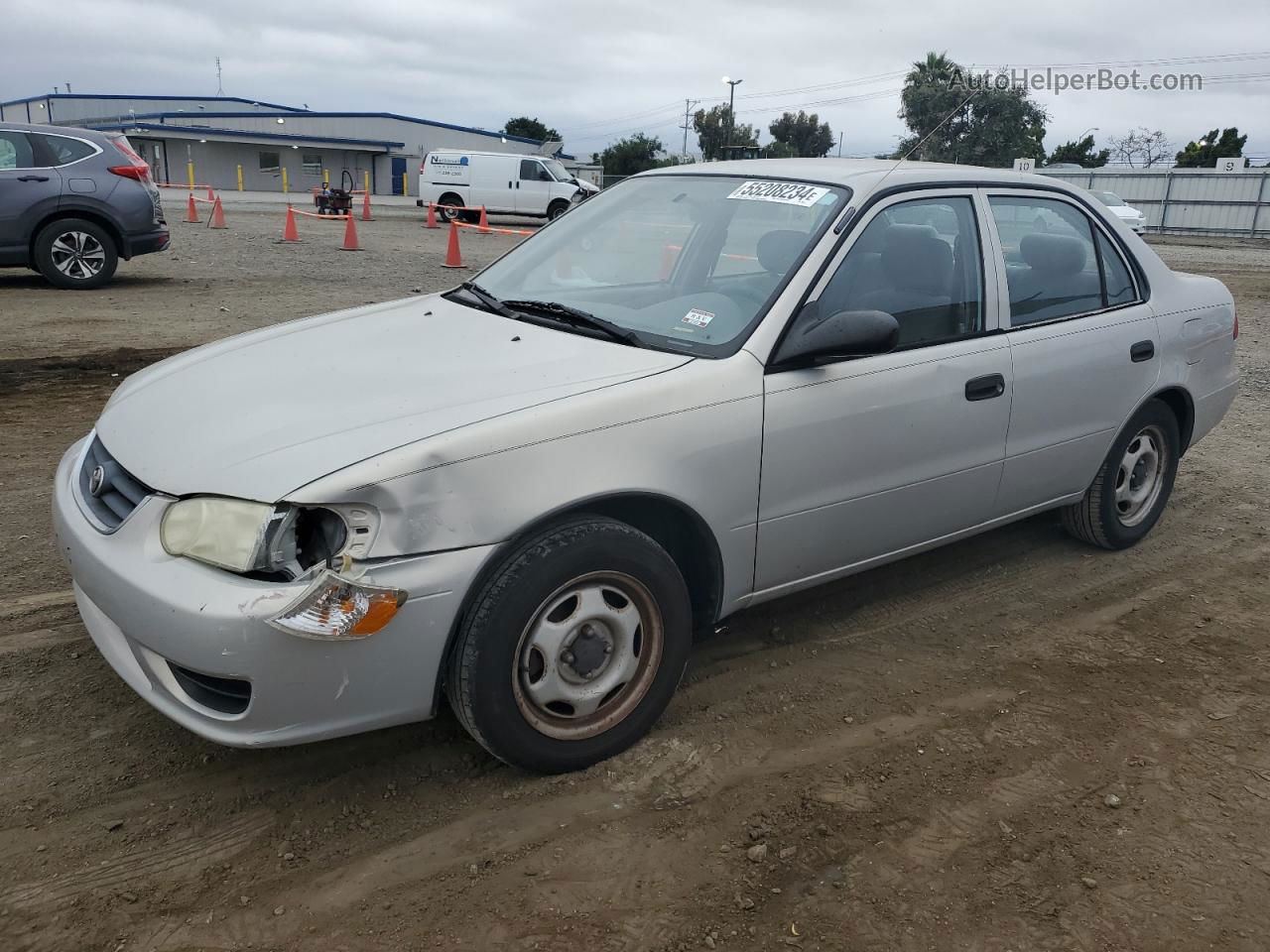 2002 Toyota Corolla Ce Серебряный vin: 1NXBR12E02Z592276