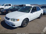 2002 Toyota Corolla Le White vin: 1NXBR12E02Z603048