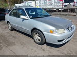 2002 Toyota Corolla Le Silver vin: 1NXBR12E02Z630573