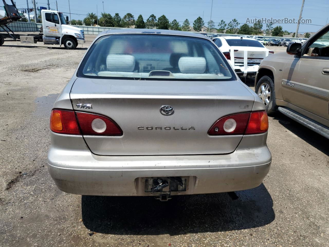 2002 Toyota Corolla Ce Tan vin: 1NXBR12E12Z576880