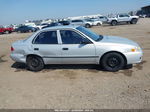 2002 Toyota Corolla Ce Silver vin: 1NXBR12E12Z590178