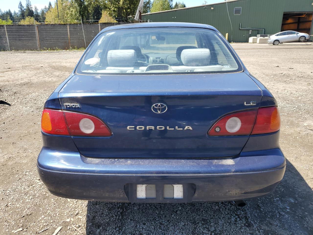 2002 Toyota Corolla Ce Синий vin: 1NXBR12E12Z605004