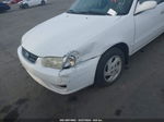 2002 Toyota Corolla Le White vin: 1NXBR12E22Z569176