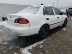 2002 Toyota Corolla Ce White vin: 1NXBR12E22Z571400