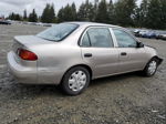 2002 Toyota Corolla Ce Beige vin: 1NXBR12E22Z588794