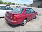 2002 Toyota Corolla S Red vin: 1NXBR12E22Z632809